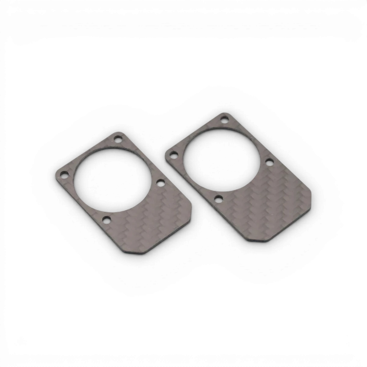 Support de condensateur ESC KaizenRC pour voiture RC, montage stable avec support en plastique noir.