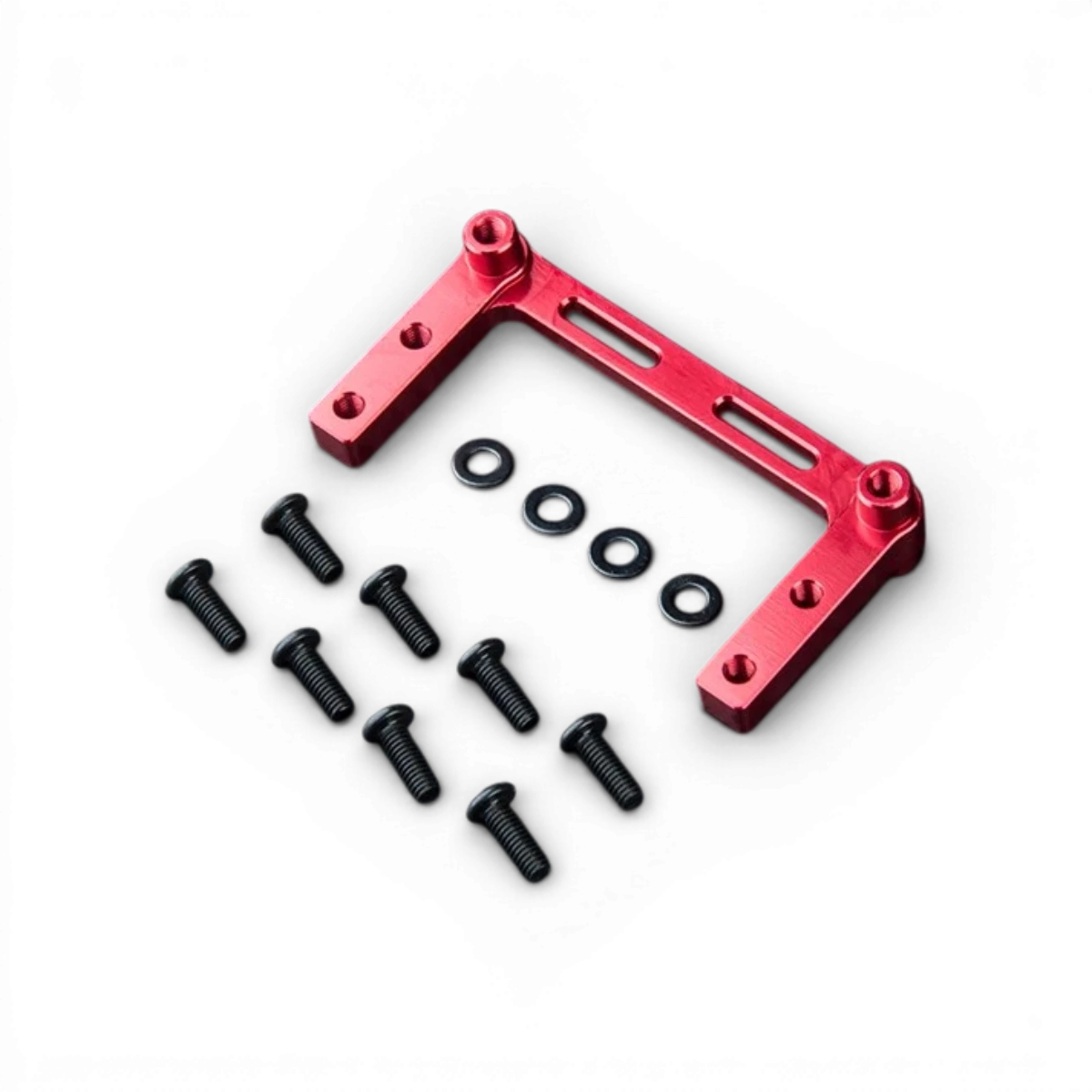 Support de servo en aluminium Max Speed Technology RMX 4 pour pièces détachées de radiocommande.