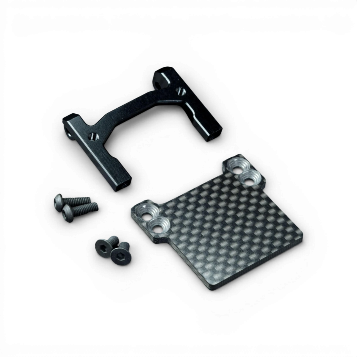 Support ESC en carbone Max Speed Technology pour MRX, pièce détachée légère et robuste pour voitures RC.