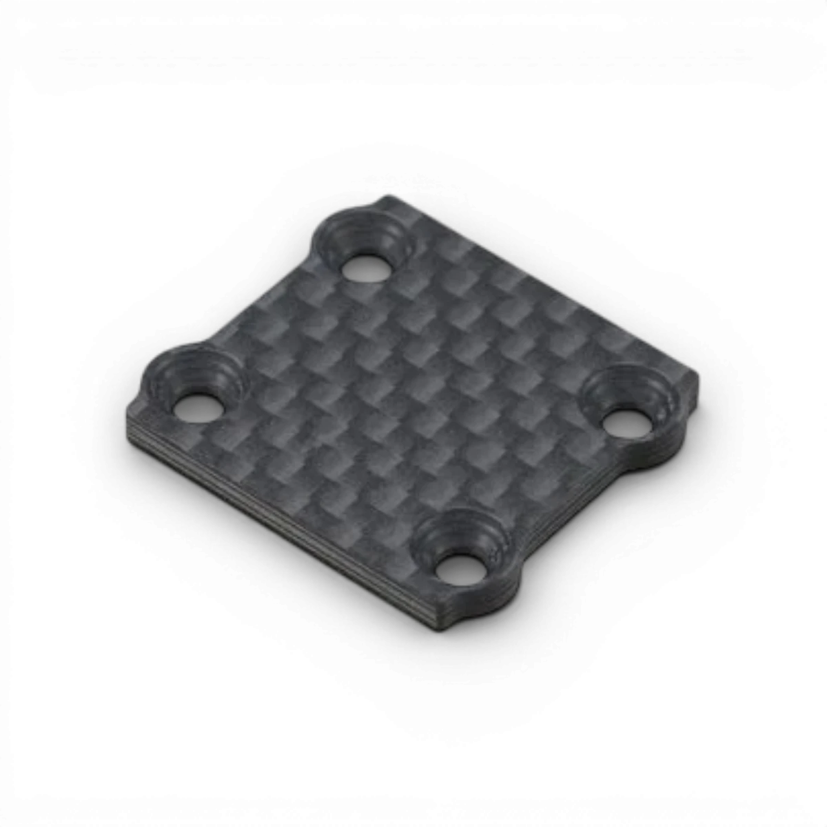 Support ESC en carbone pour MD1.0, pièce détachée Team Yokomo, tray arrière pour voiture RC MD10, léger et durable.