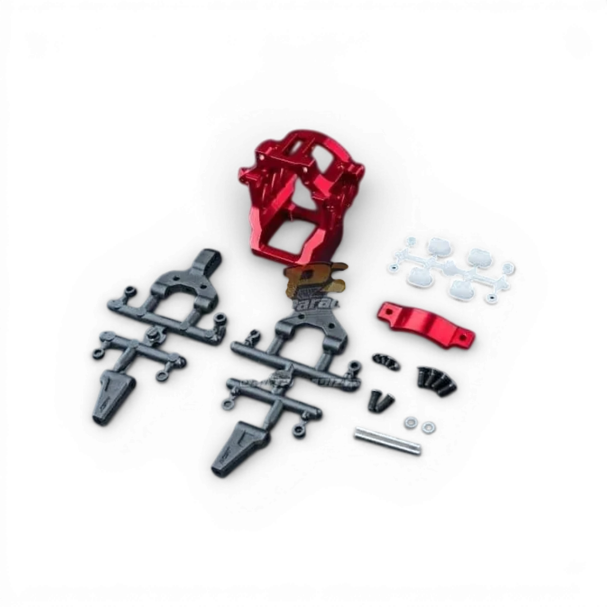 Support moteur en aluminium de la marque Max Speed Technology, pièce détachée robuste pour moteur de véhicule.