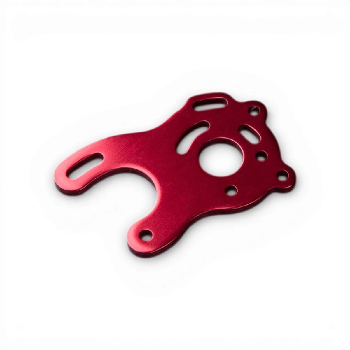 Support moteur rouge RMX 4 de Max Speed Technology, pièce détachée pour moteur de véhicule.