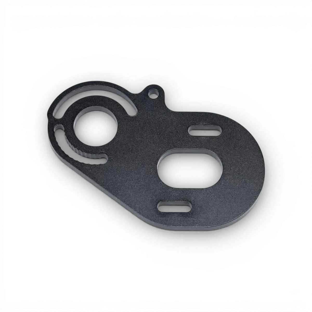 Support moteur YD2Z en aluminium pour pièces détachées Team Yokomo, visible avec fixation robuste et finition élégante.