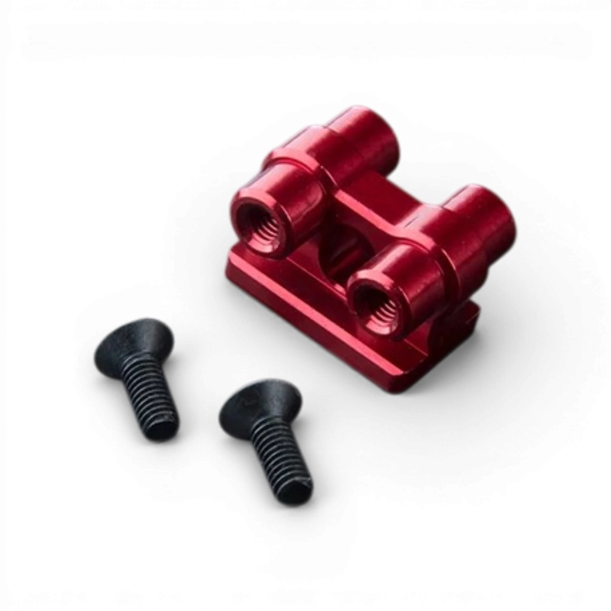 Support de platine supérieure en aluminium pour RMX 4, pièce détachée de la marque Max Speed Technology, couleur rouge.