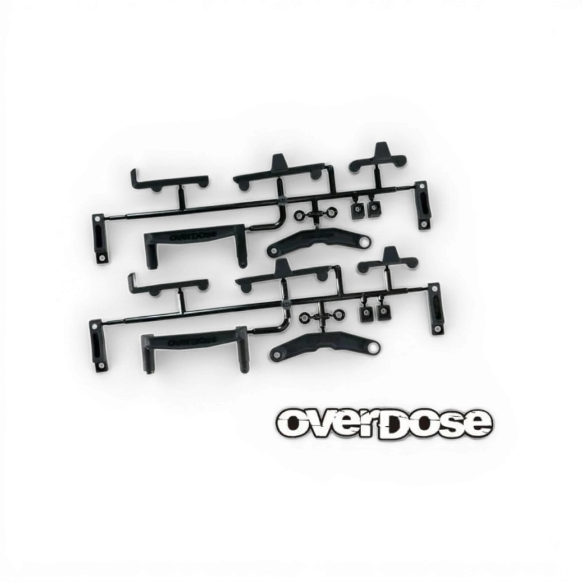 Support de batterie Overdose OD1458B pour pièces détachées, conçu pour améliorer la fixation et la stabilité de la batterie.