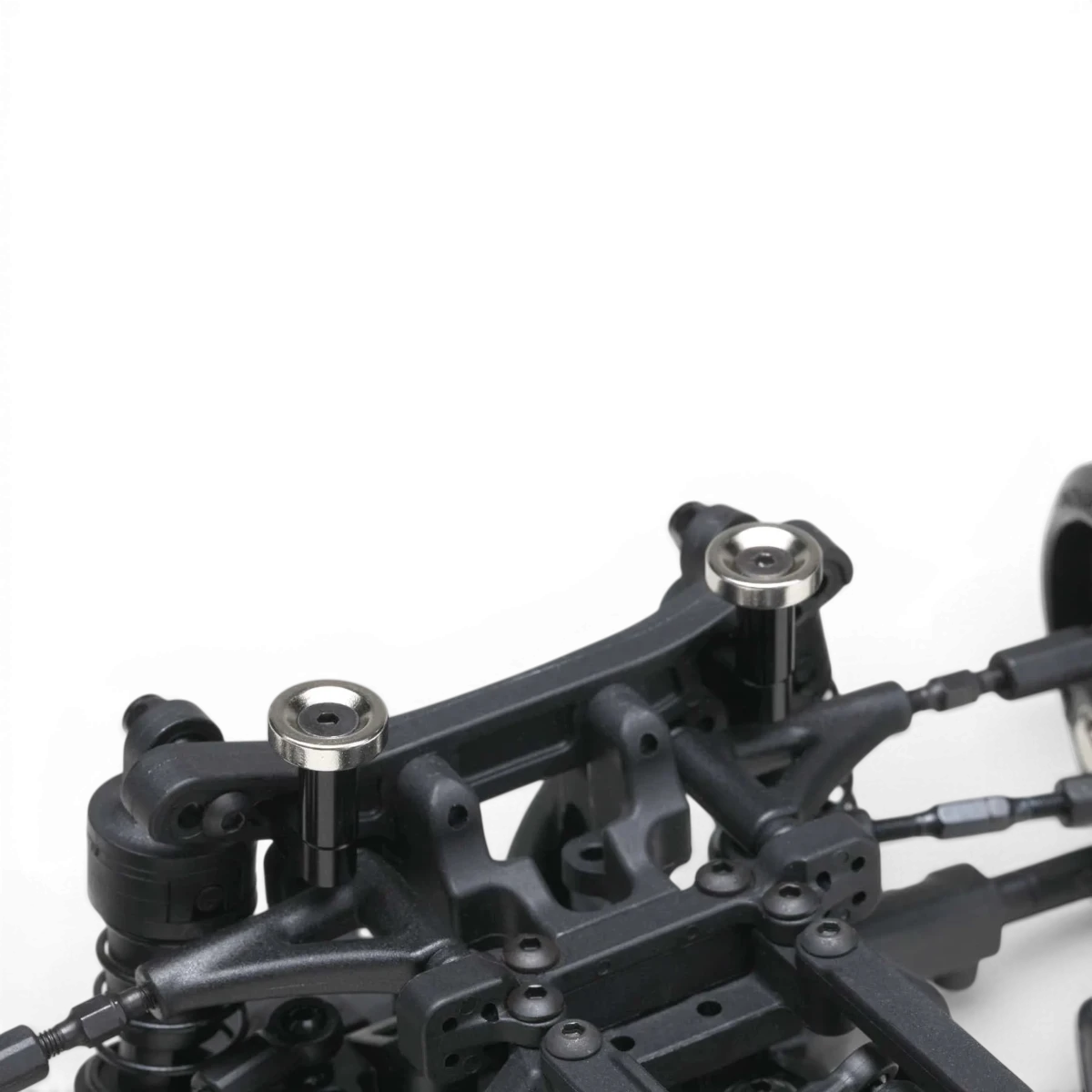 Support de carrosserie avant aimanté Yokomo pour pièces détachées de drift, fixation solide pour modélisme RC.