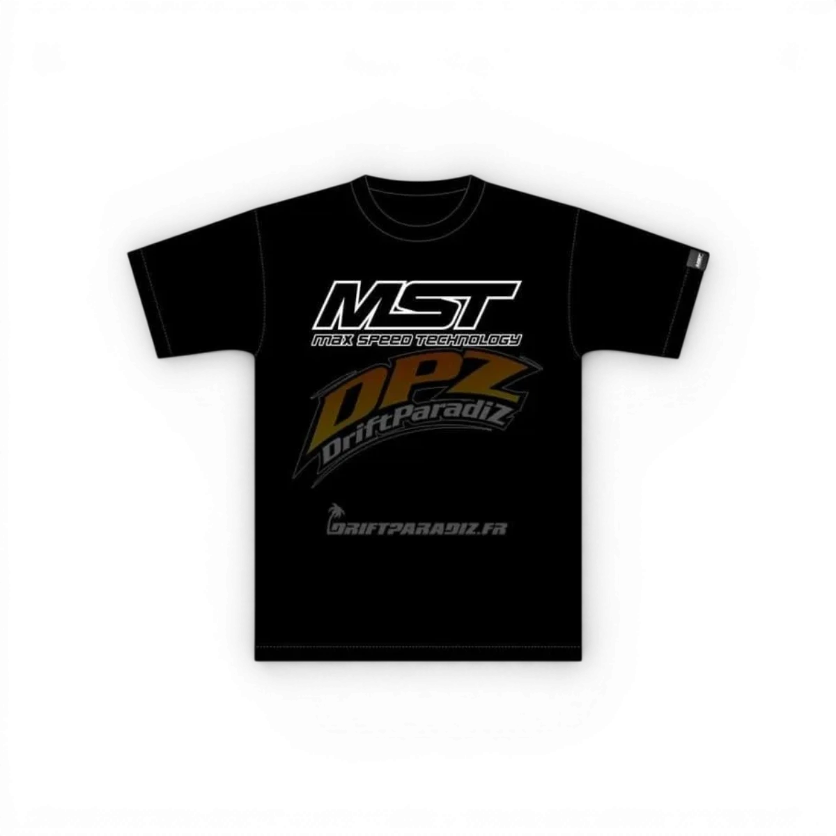T-shirt édition KMW Max Speed Technology, taille 3XL, avec logo et design drift, tissu en coton, vue de face.