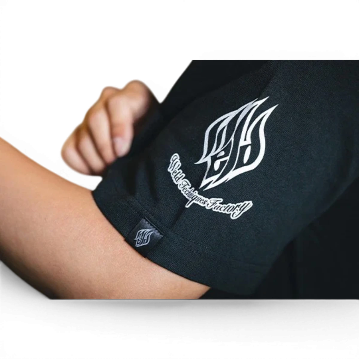 T-shirt Weld 25th Anniversary Overdose, vêtement de mode en coton noir avec logo imprimé, pour célébrer le 25e anniversaire.