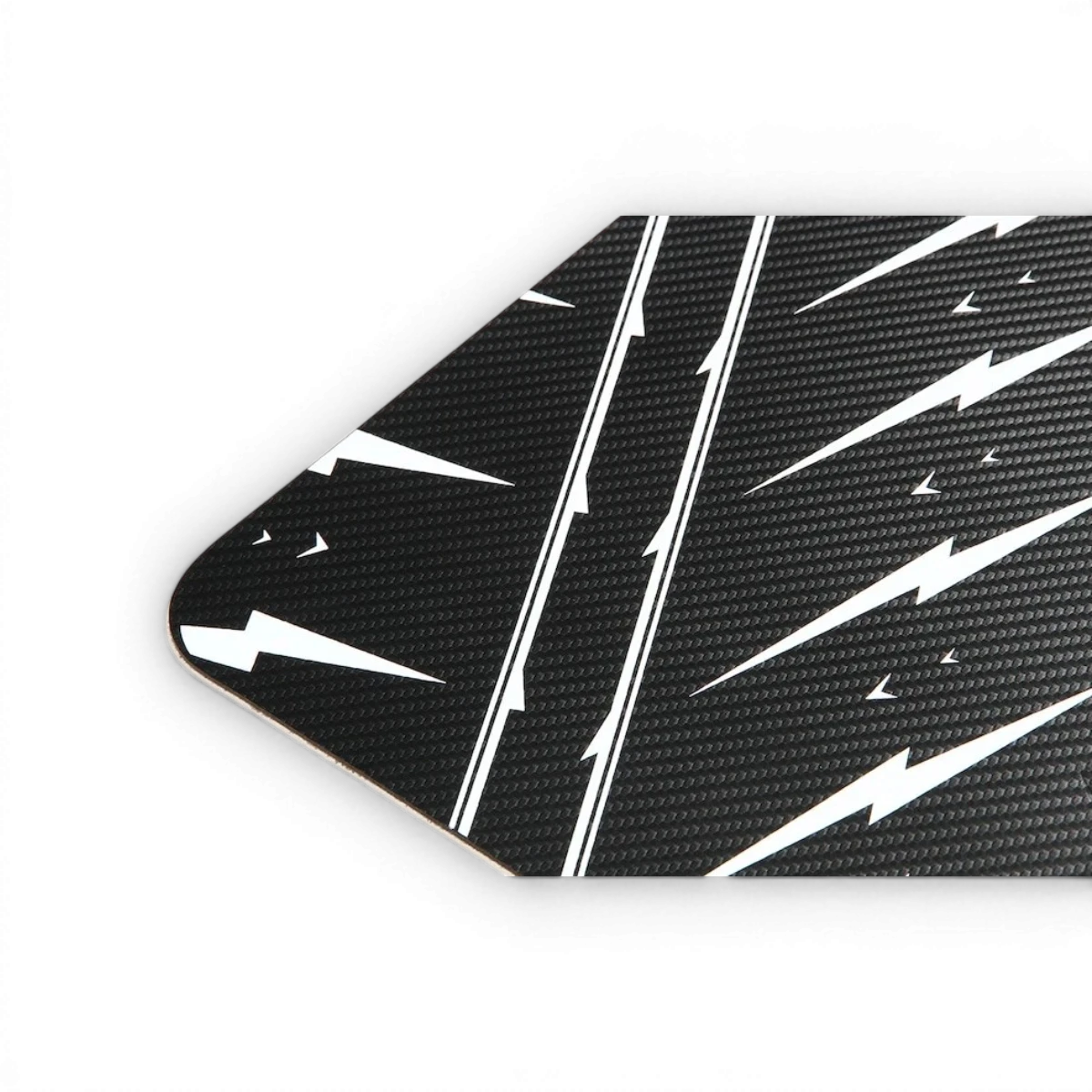 Tapis de pit SHIBATA MOTOR SPORT pour accessoires de compétition, avec logo SHIBATA et design noir et rouge.