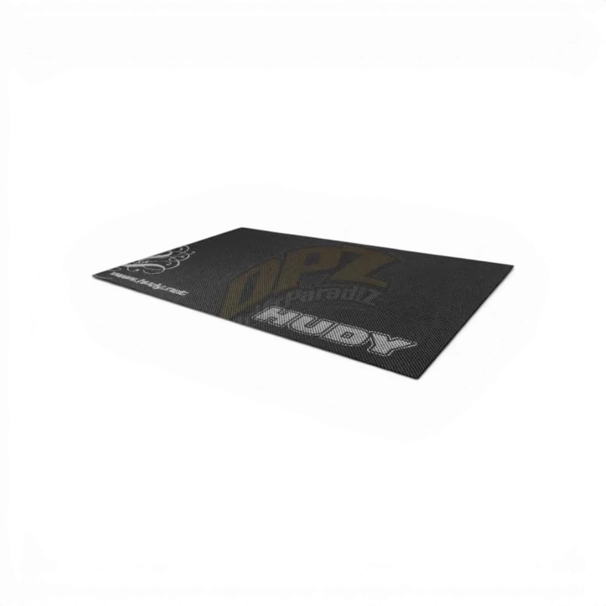 Tapis de stand Hudy 750x1200mm, accessoire pour organiser l'espace de travail avec surface antidérapante.