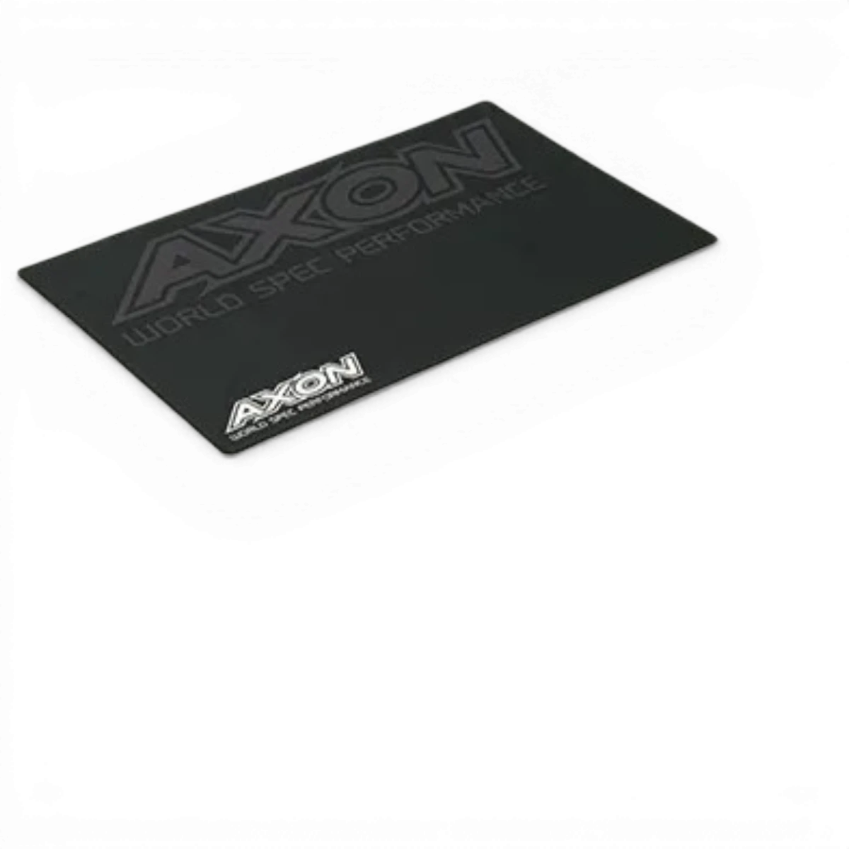 Tapis de stand Team Axon, accessoire pour équipements, avec motif DriftParadiz, noir et gris, en matériau durable.
