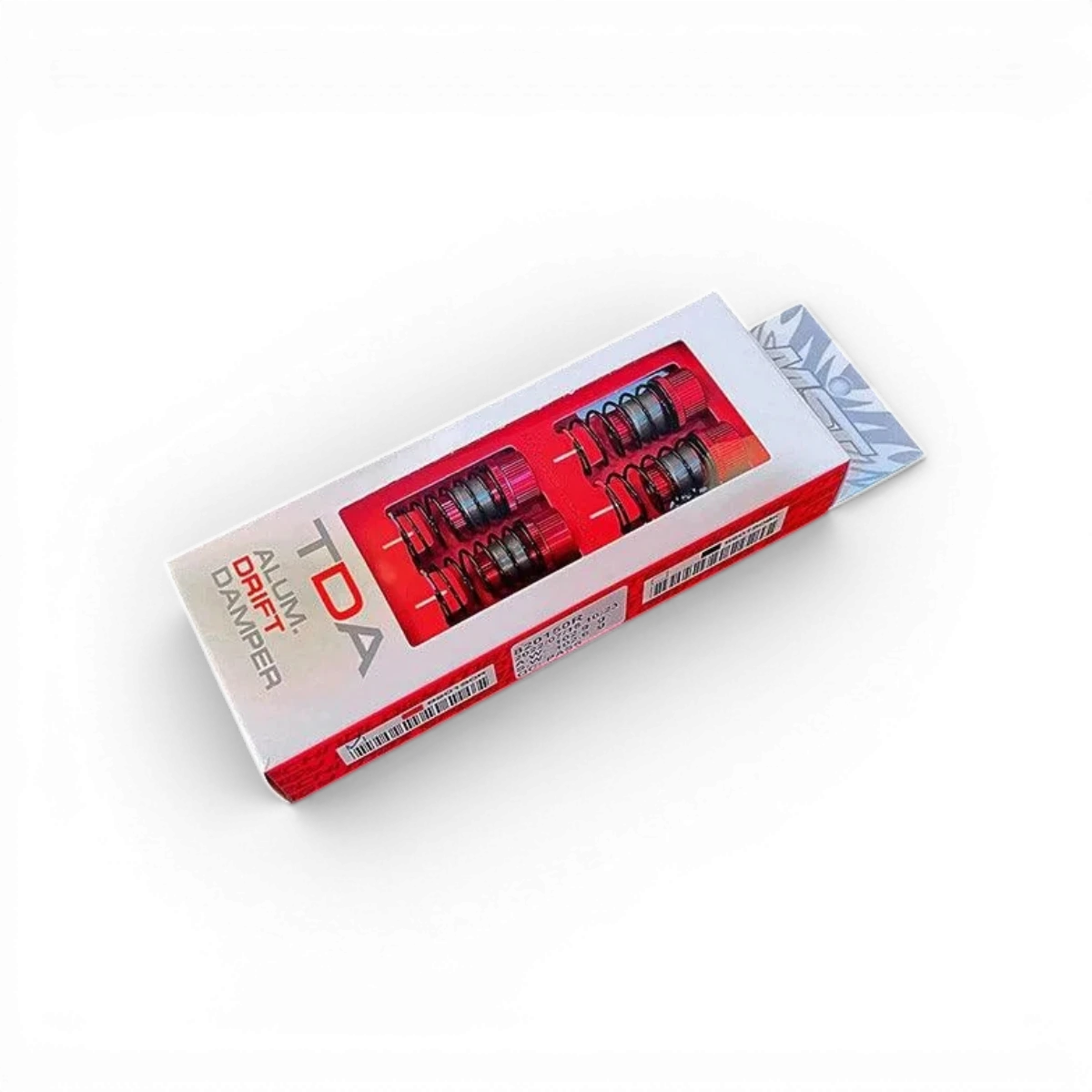 Amortisseurs en aluminium réglables rouges Max Speed Technology, pièce détachée pour voiture RC Drift.