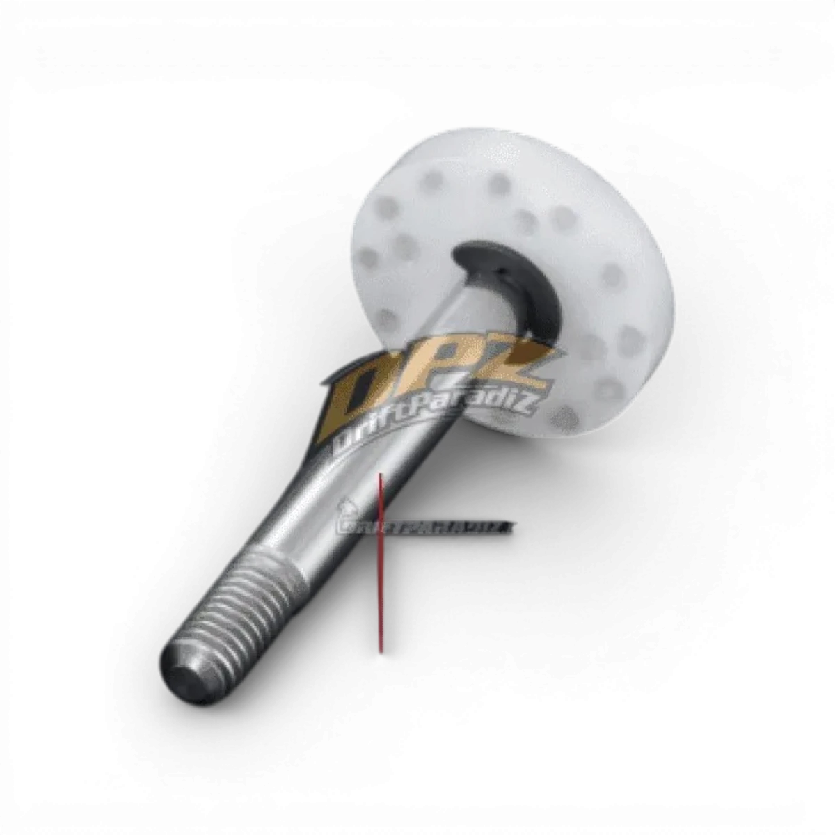 Tiges amortisseurs low friction Revoshock II de Team Axon, pièce détachée pour voiture RC, en métal noir avec logo imprimé.