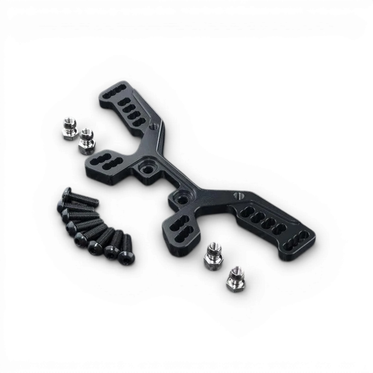 Amortisseur arrière en aluminium pour RMX M, pièce détachée Max Speed Technology, montage sur voiture RC.