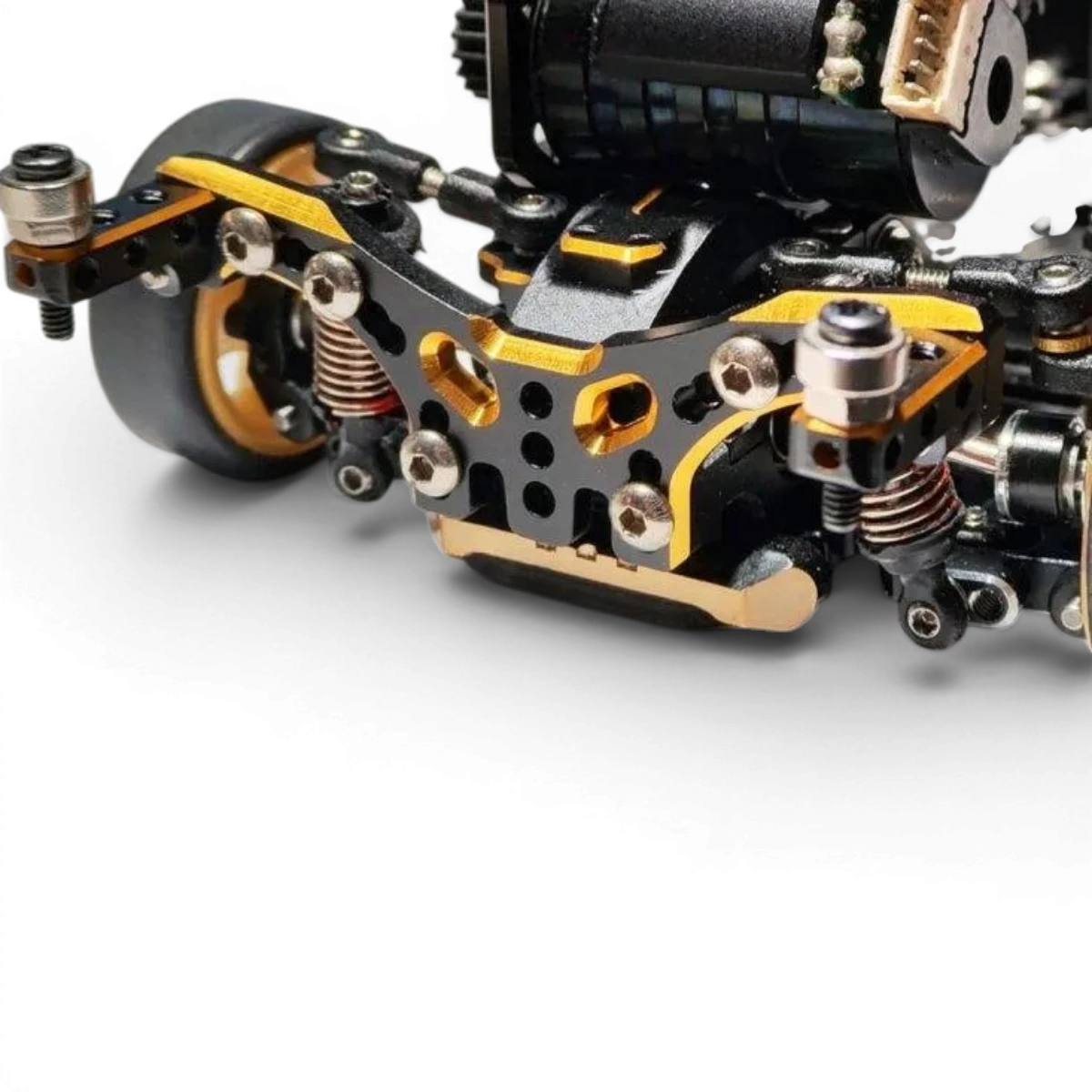 Tour amortisseurs arrière aluminium DRZ3 - Atomic RC - DriftParadiZ