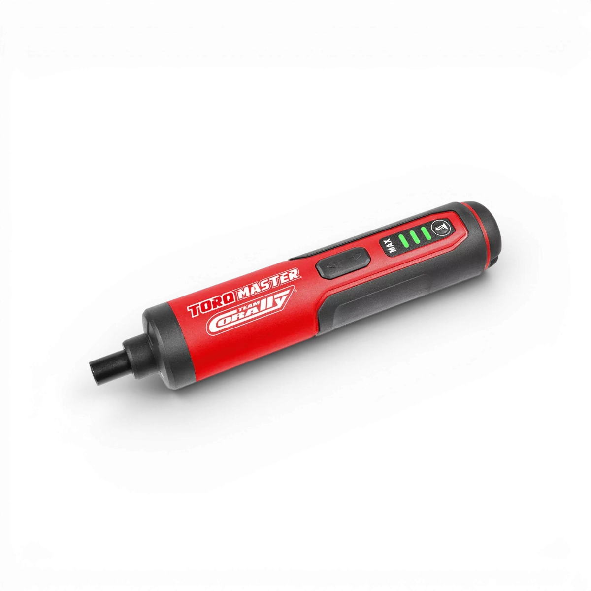 Tournevis électrique sans fil digital Torq Master 3,6V de la marque Corally, accessoire pratique pour bricolage.