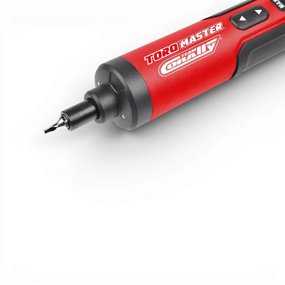 Tournevis électrique sans fil digital Torq Master 3,6V de la marque Corally, outil d'accessoires pour bricolage.