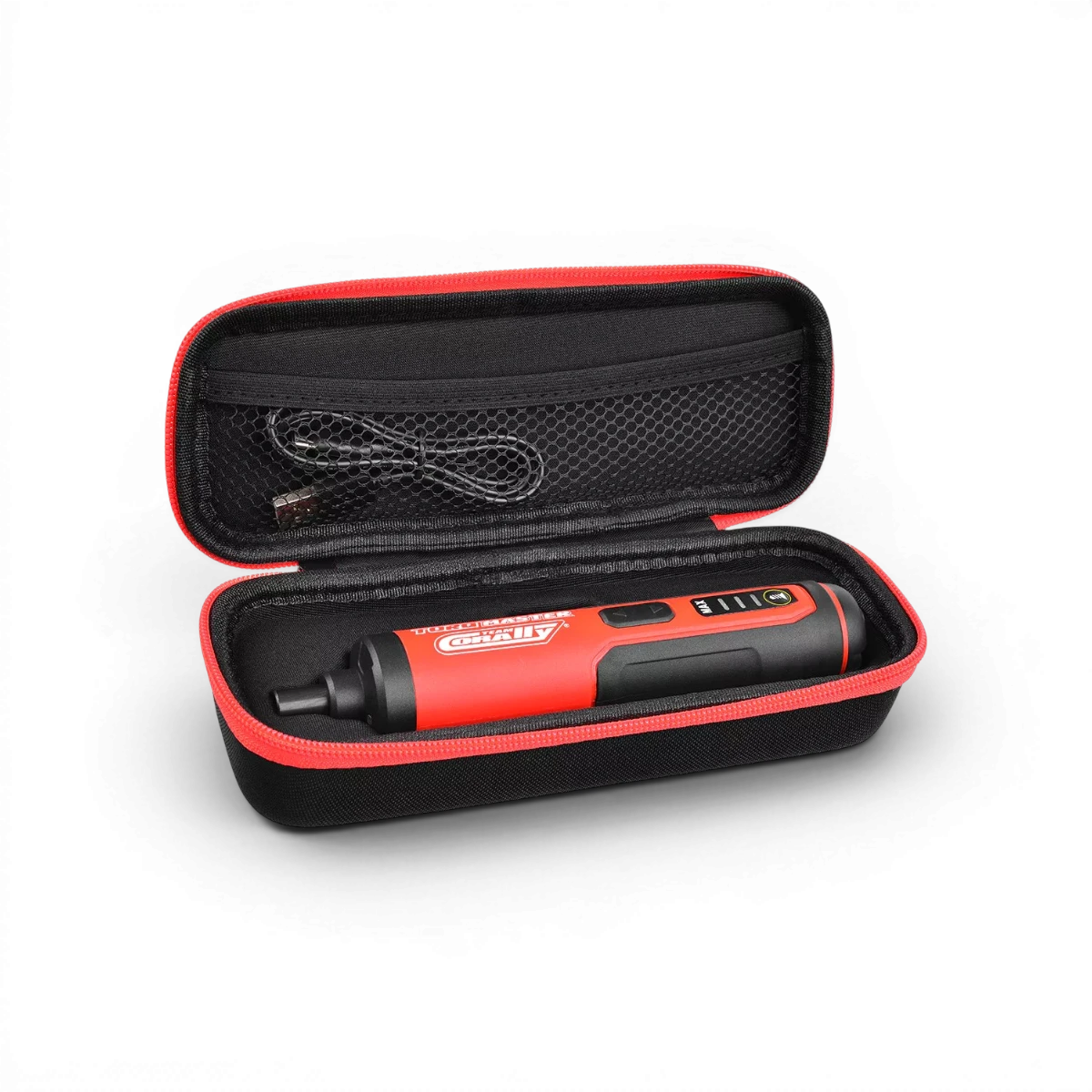 Tournevis électrique sans fil digital Corally Torq Master 3,6V, accessoire pour bricolage et réparation.