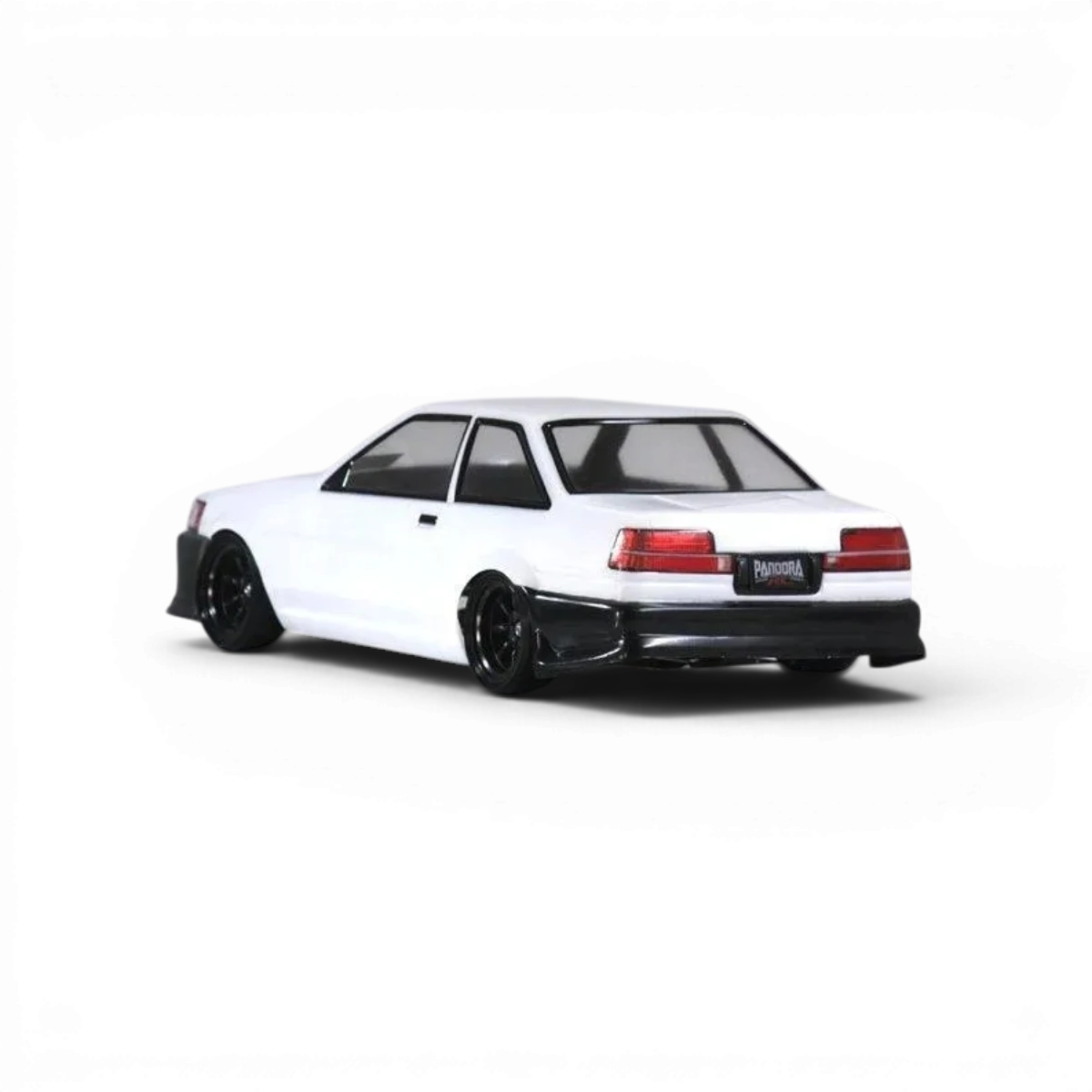 Voiture télécommandée Toyota AE86 Levin 2 portes Pandora RC, carrosserie détaillée pour modélisme radio.