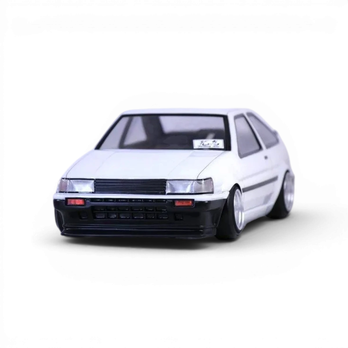 Voiture télécommandée Toyota AE86 Levin 3 portes Pandora RC, modèle de carrosserie pour passionnés de drifting et modélisme.