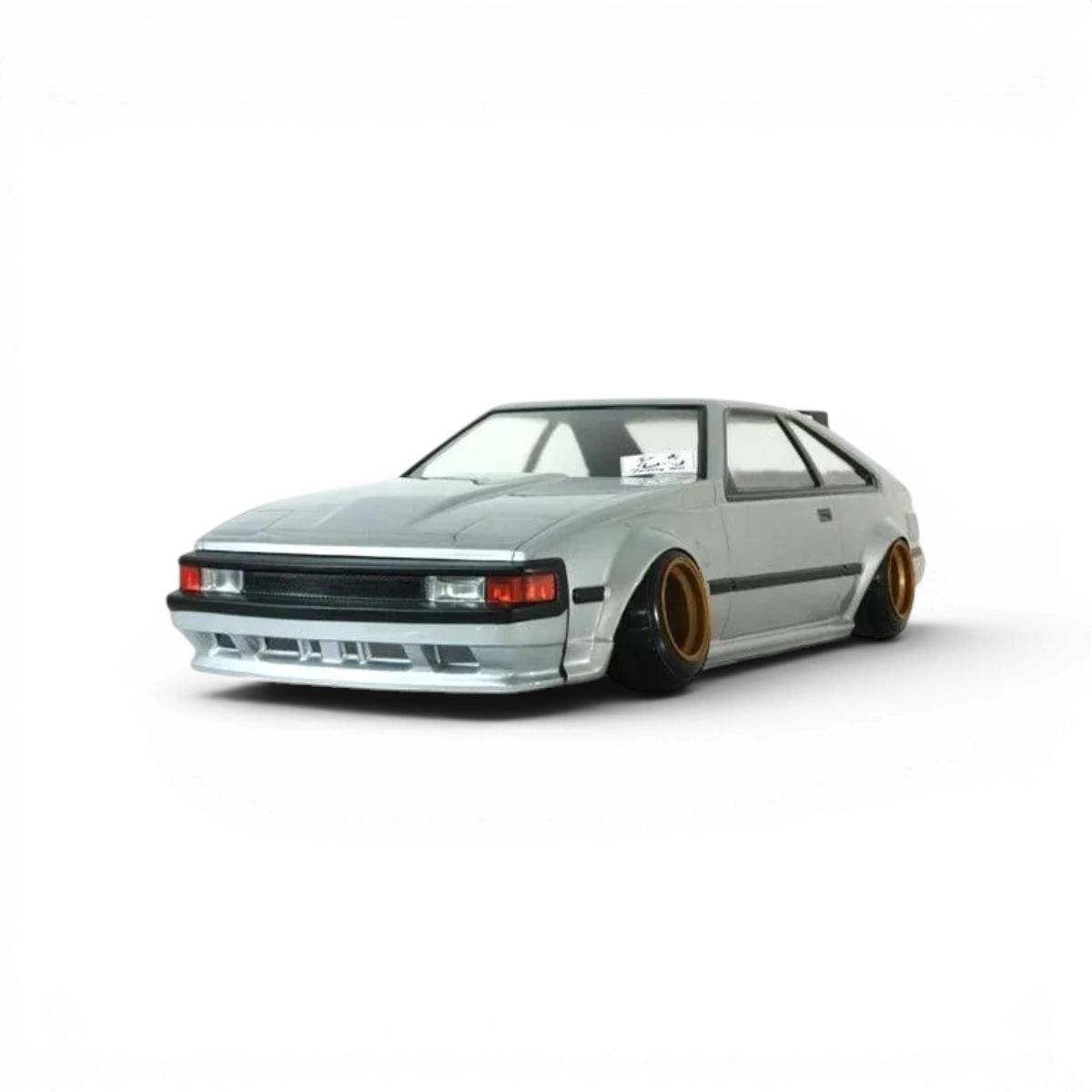 Carrosserie de voiture Toyota Celica XX (A60) de la marque Pandora RC, modèle pour démonstration ou modélisme.