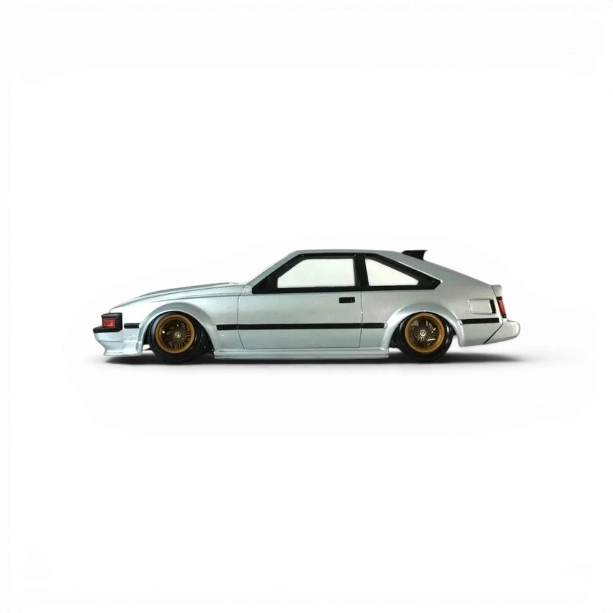 Carrosserie Toyota Celica XX (A60) Pandora RC, modèle réduit de voiture de drift, avec détails réalistes et peinture précise.