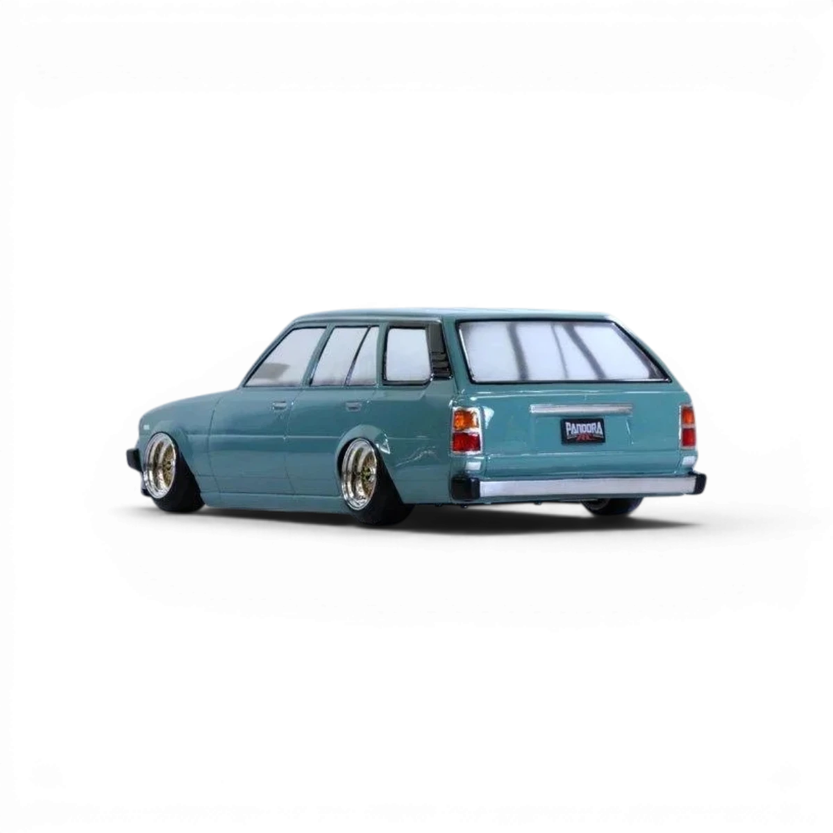 Carrosserie pour Toyota Corolla Van KE70 de Pandora RC, modèle réduit, avec détails réalistes et finition précise.