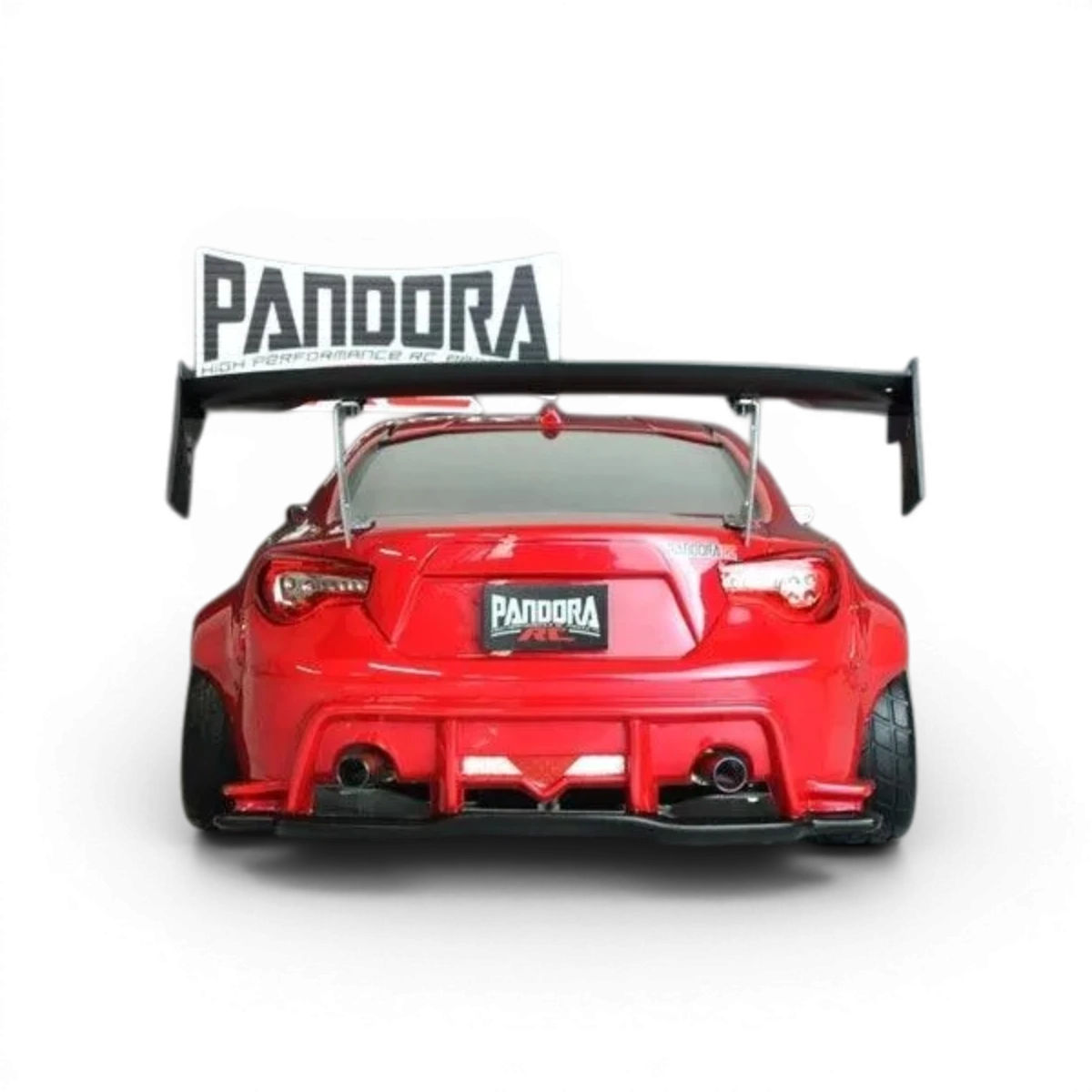 Carrosserie pour Toyota GT86 (ZN6) BN Sports de Pandora RC, vue de face avec détails de la carrosserie.