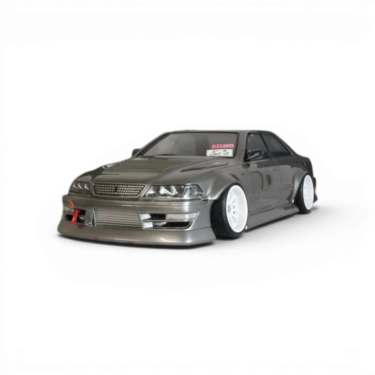 Carrosserie Toyota Mark II (JZX100) BN Sports pour voiture radiocommandée Pandora RC, détail visuel de la carrosserie.