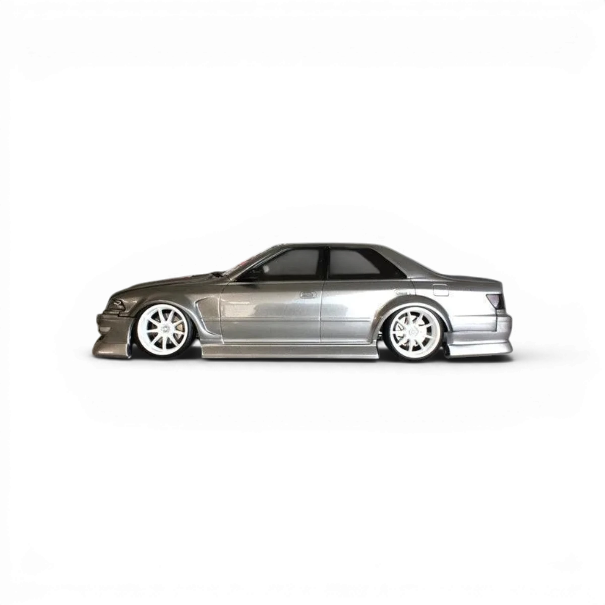 Carrosserie Toyota Mark II JZX100 BN Sports Pandora RC, modèle réduit de voiture de course, avec détails réalistes et finitions précises.