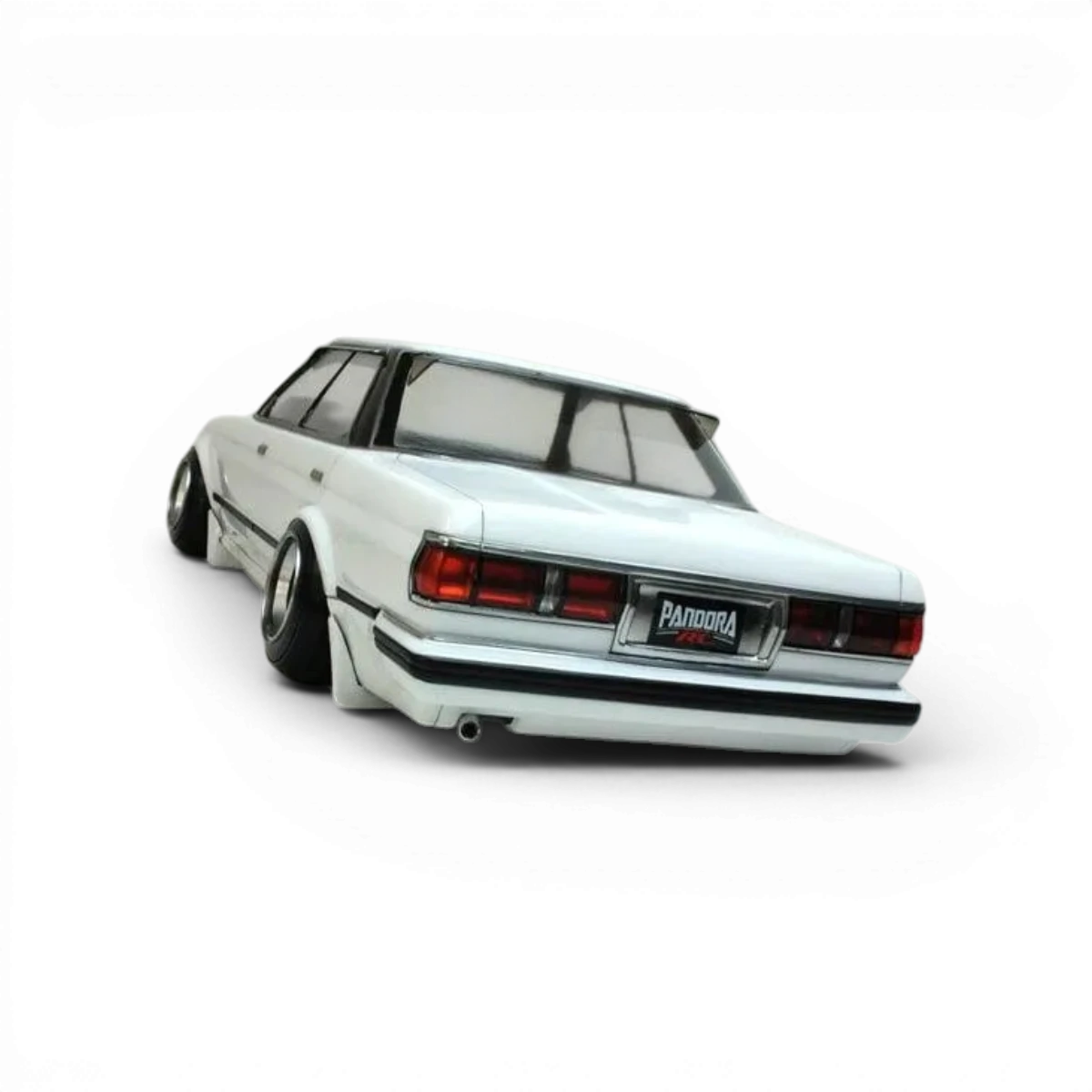 Carrosserie Toyota Mark II JZX71 Ver. 2 de Pandora RC, modèle réduit pour voiture télécommandée, en plastique avec détails réalistes.