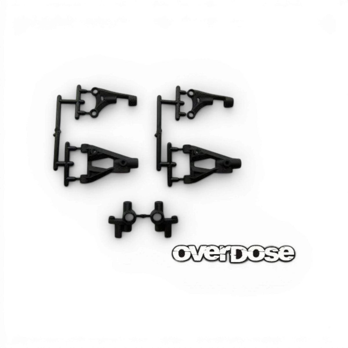 Triangles avant et fusées Galm pour pièces détachées Overdose OD2257B, adaptées pour voitures de drift.