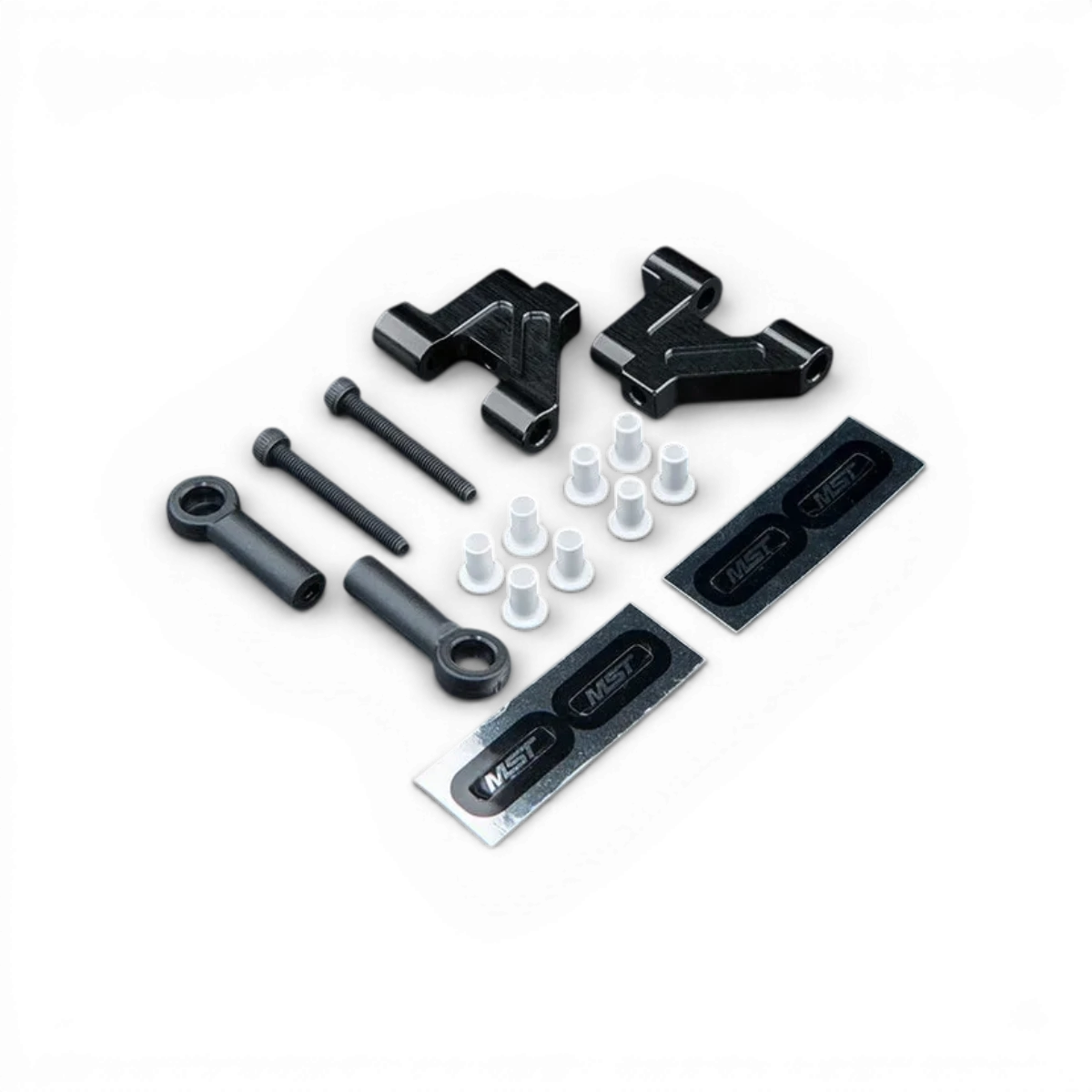 Triangles avant inférieurs en aluminium Max Speed Technology pour RMX-M, pièces détachées robustes et légères pour drift.