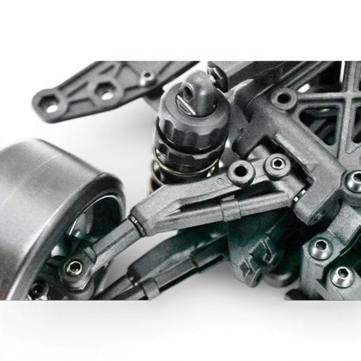 Triangles avant supérieur RDX en graphite pour voiture RC Drift, pièce de rechange robuste et légère de la marque Team Reve D.