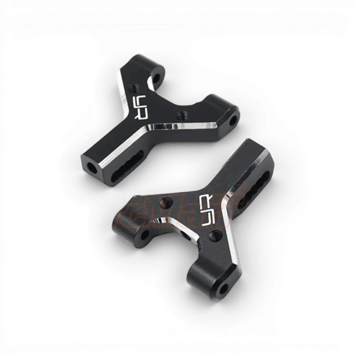 Triangles inférieurs avant en aluminium pour MST RMX FMX, pièce de rechange robuste de Yeah Racing, visible sur le produit.