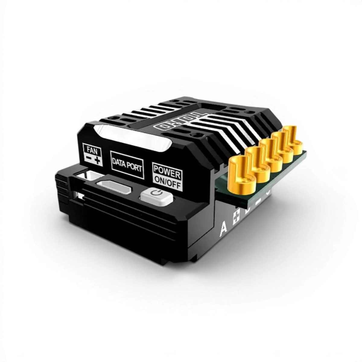 ESC brushless TS160 Pro 1/10 SkyRc, électronique de 160Amp pour voitures RC, vue du produit avec connecteurs.