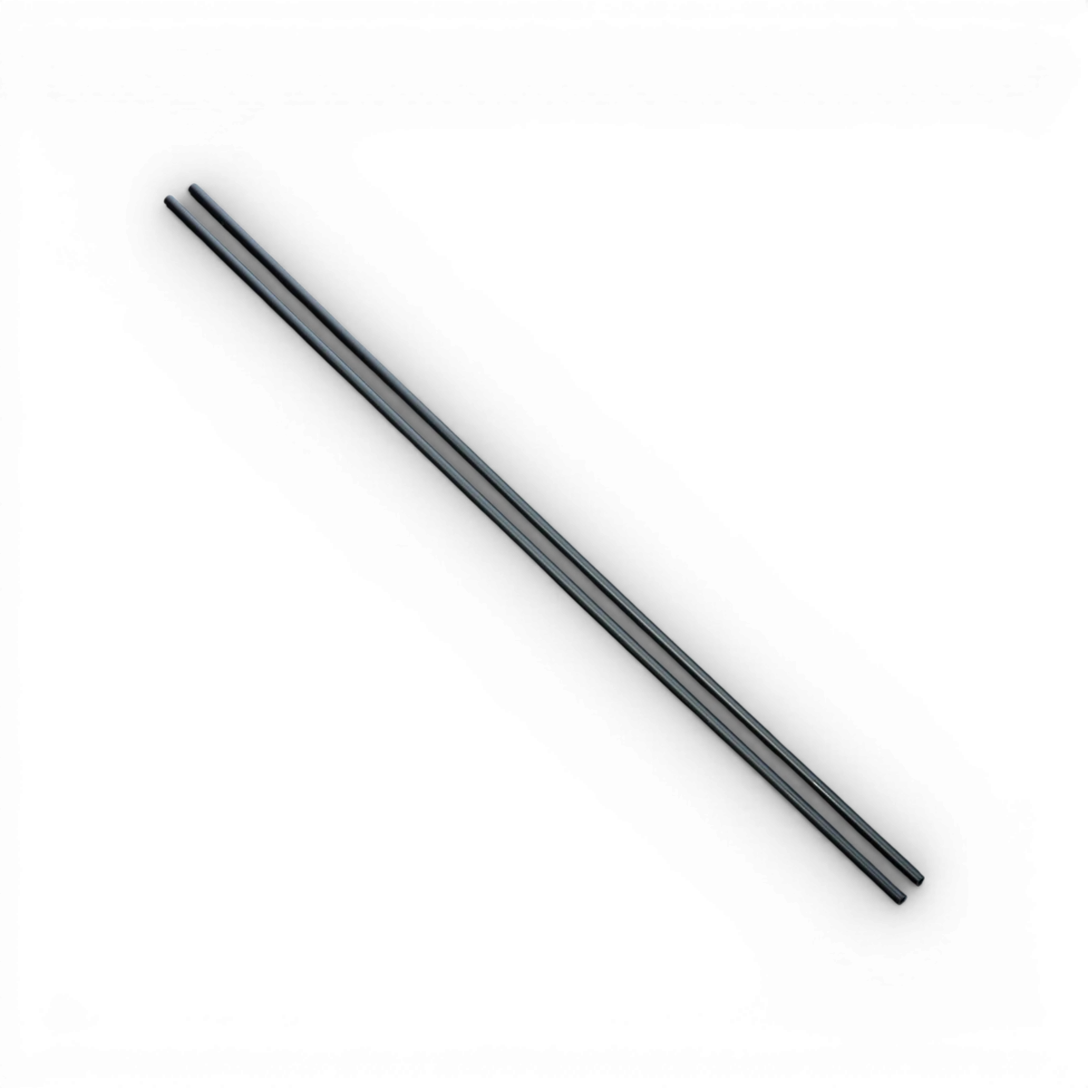 Tube d’antenne Max Speed Technology, pièce détachée pour voiture, en plastique noir avec raccord métallique visible.