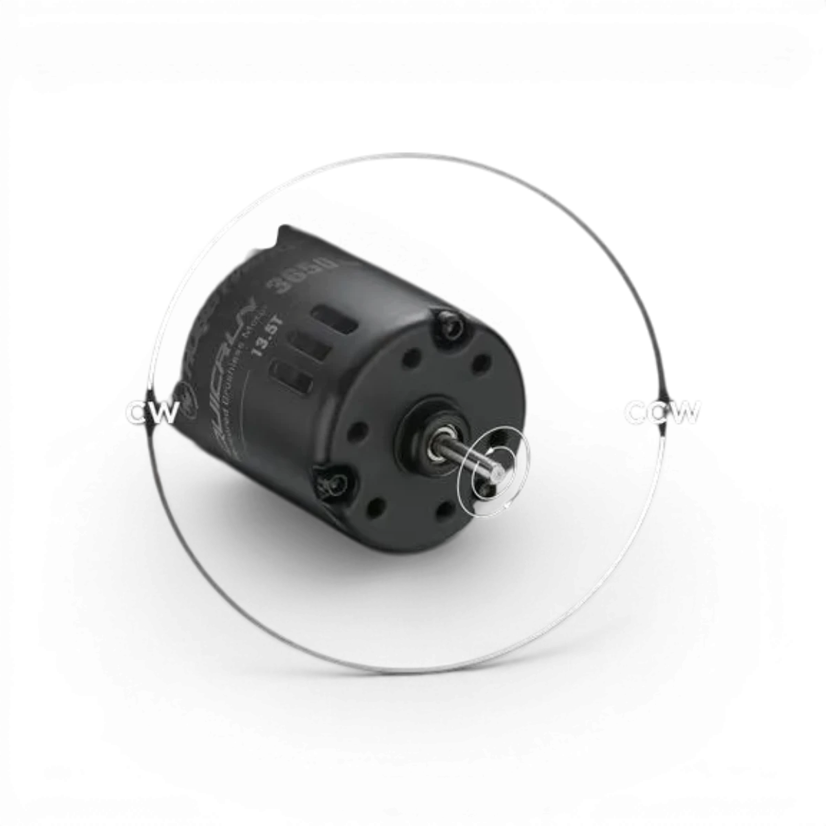 Variateur électronique sensored Quicrun 120A de Hobbywing, vue de face avec câbles et connecteurs visibles.