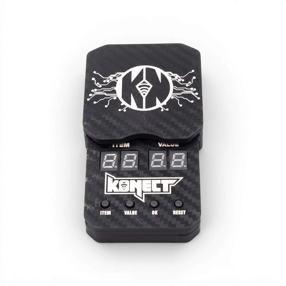 Variateur brushless 100A sensored/sensorless Konect avec carte de programmation, électronique pour véhicules électriques.