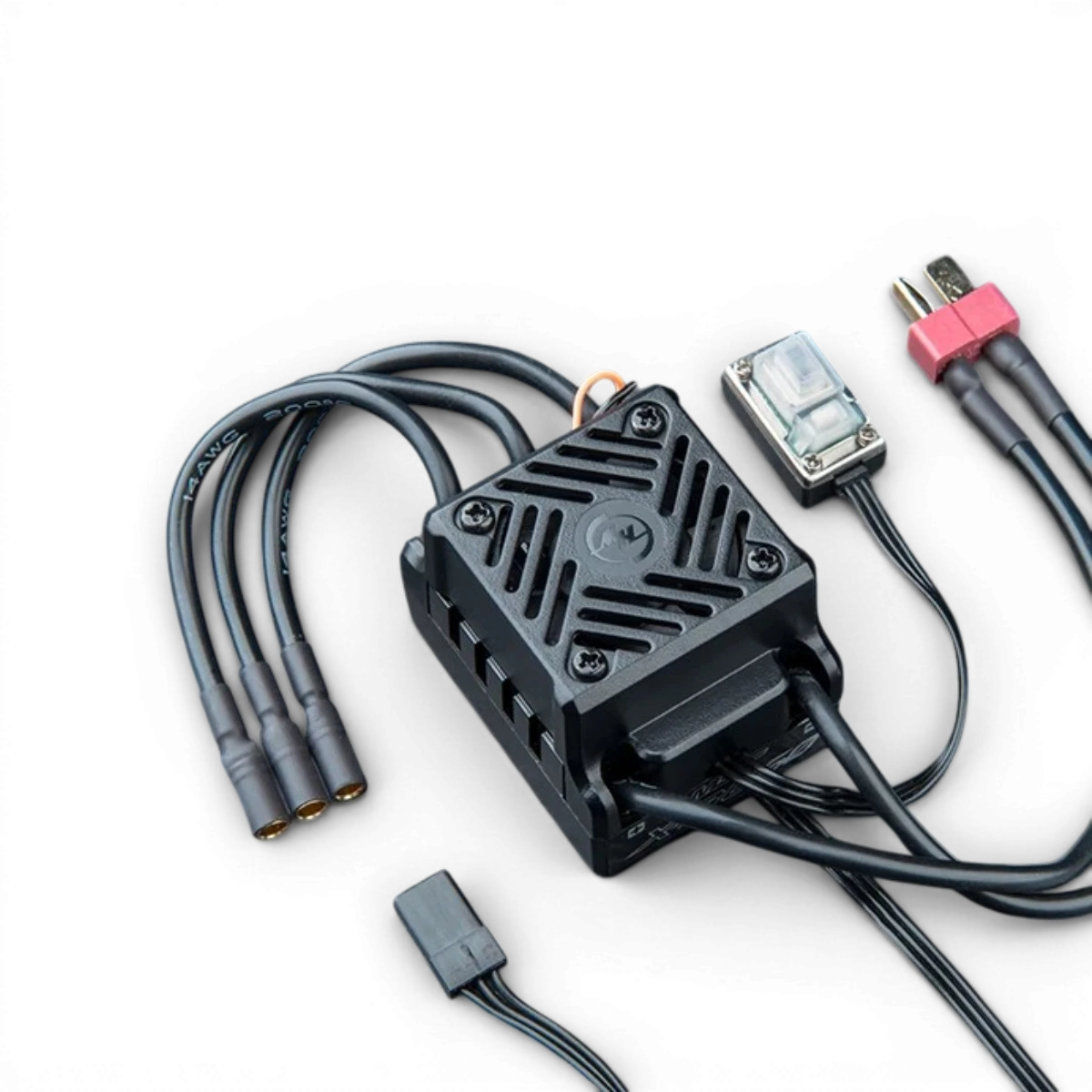 Variateur brushless 60A XBL de Max Speed Technology, électronique compact avec câbles connectés pour modélisme RC.