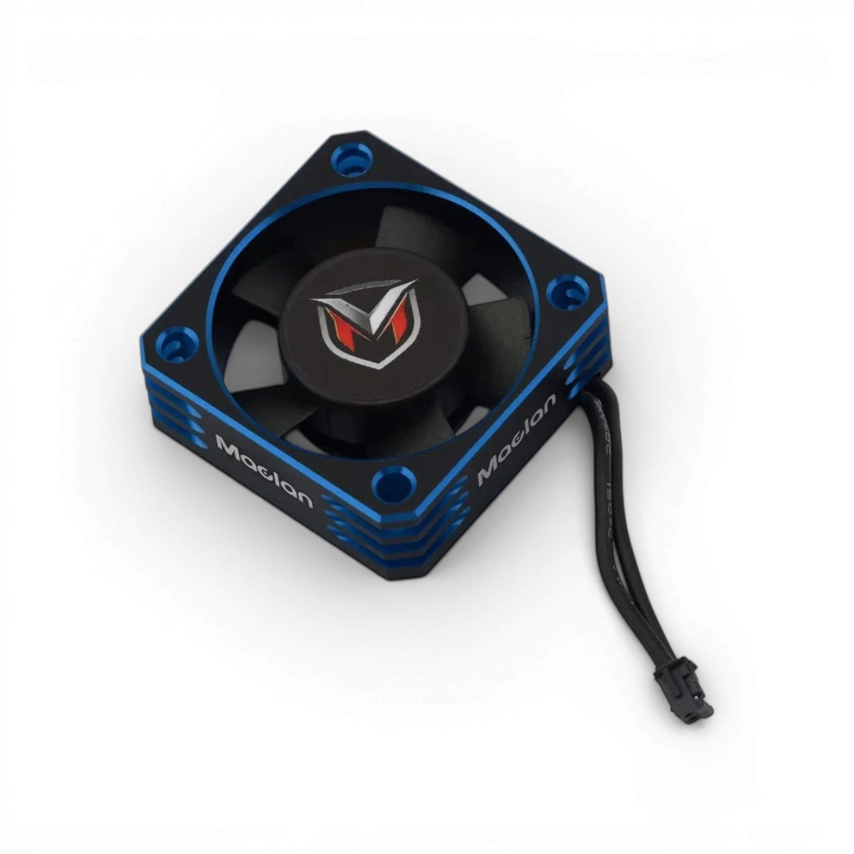 Ventilateur de refroidissement en aluminium premium 30 mm de la marque Maclan, électronique, en couleur bleu.