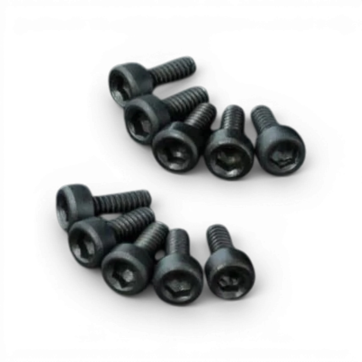 10 vis BTR M1.6x4 de Max Speed Technology, pièces détachées en acier pour assemblage précis.