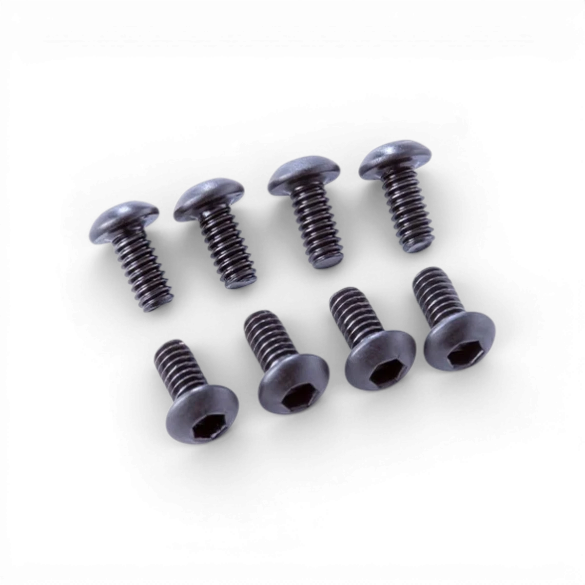 Vis M2×4 mm avec tête bombée, pièce détachée de la marque Team Reve D pour modèles RC et drift.