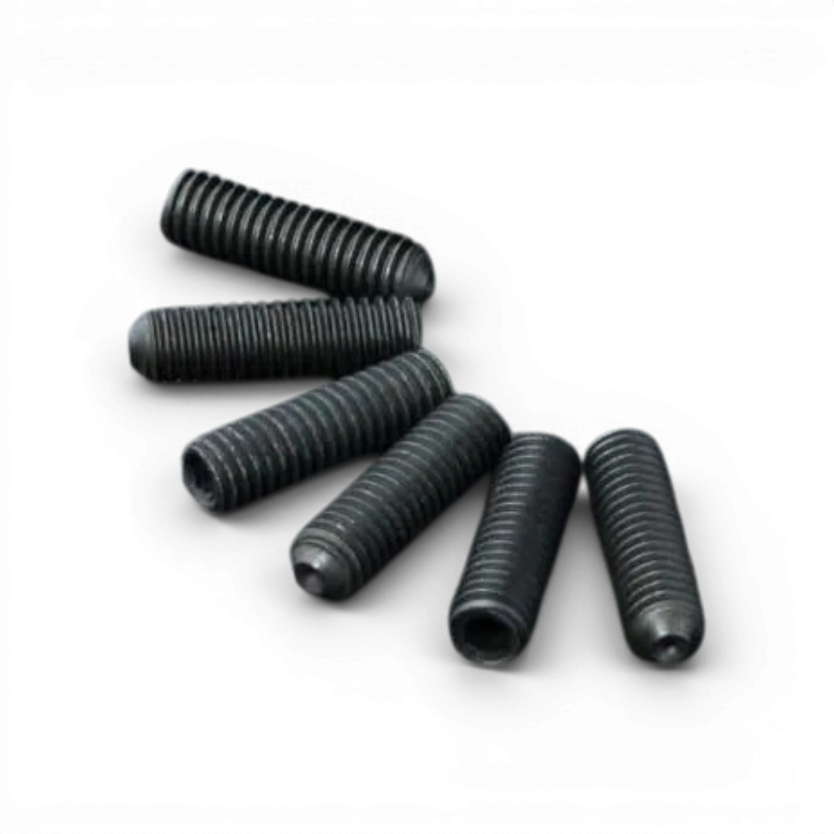 Set de 6 vis M3x10 sans tête de la marque Max Speed Technology, pièces détachées pour assemblage mécanique.