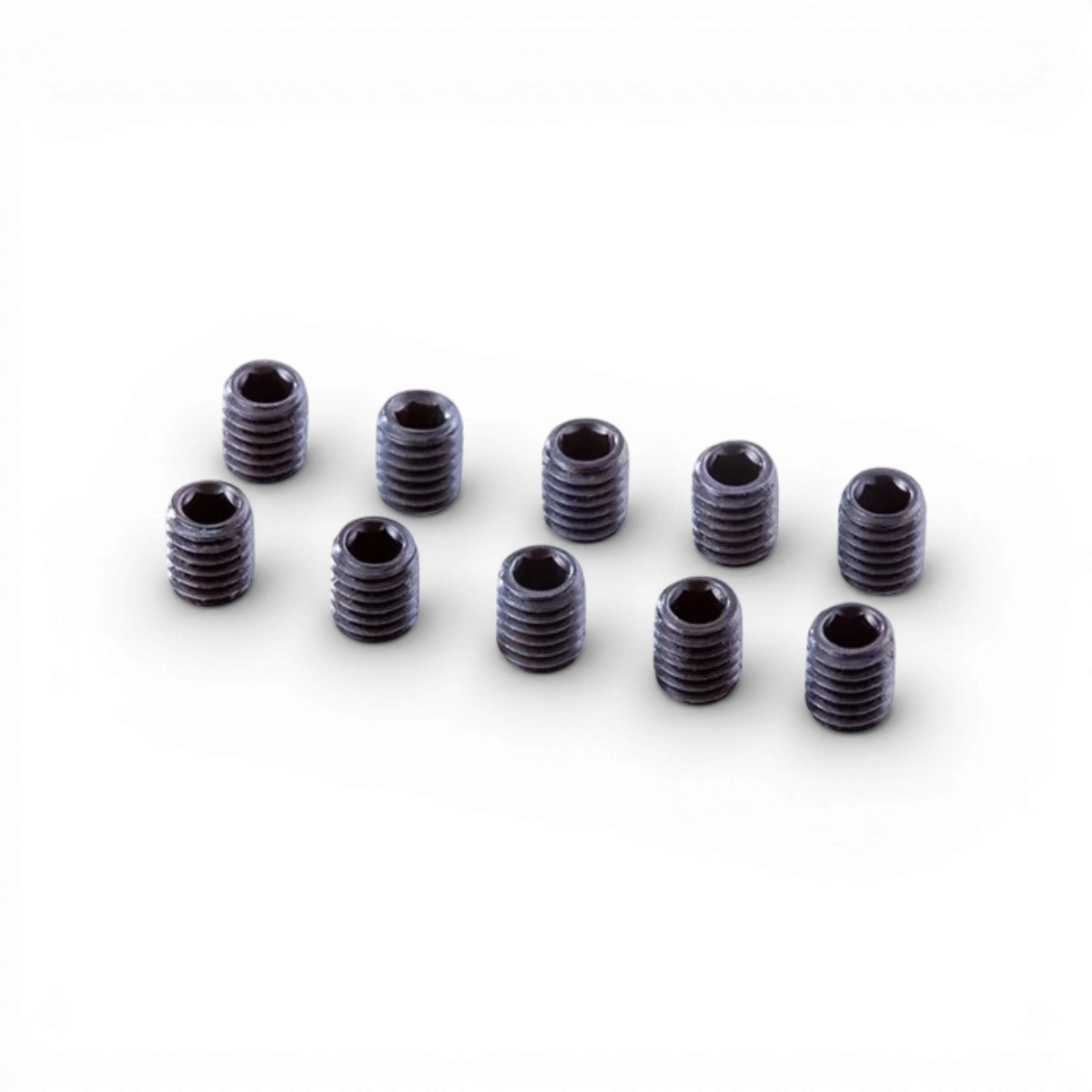 Vis sans tête M3 3x4mm à pointe plate, pièce détachée en acier inoxydable pour modélisme Team Reve D.