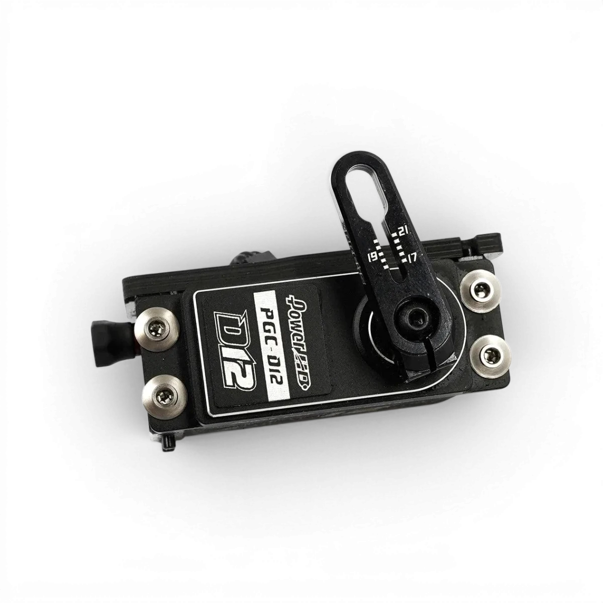 Vis de servo en titane pour électronique Yeah Racing, montre la visserie robuste et légère en titane.