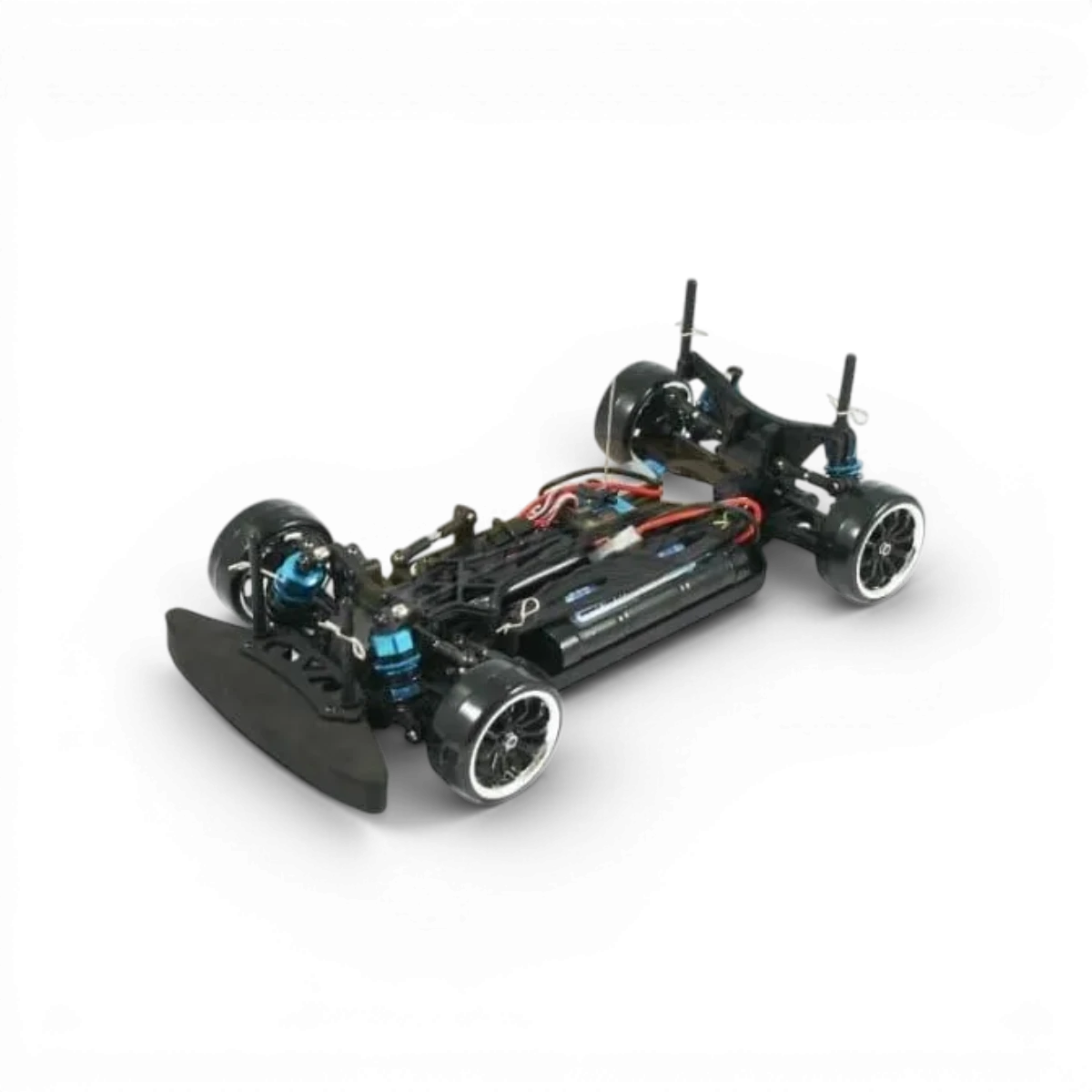 Voiture Banzai FTX 1/10 drift 4x4 verte, modèle RC de haute performance, avec design dynamique et pneus tout-terrain.