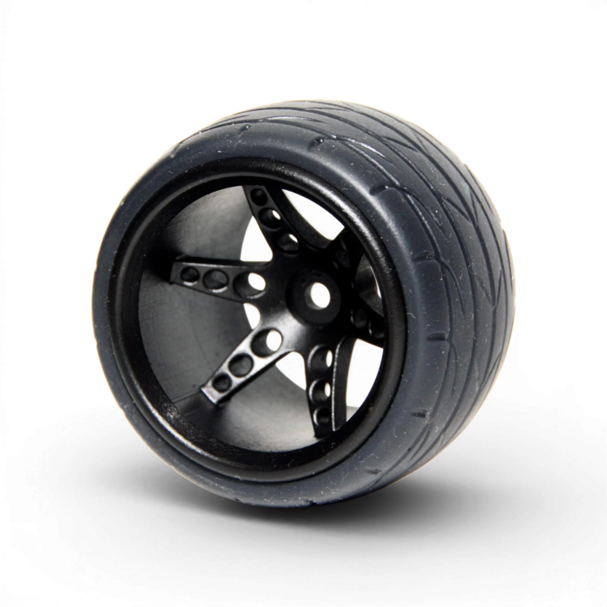 Volant électronique pour Futaba et Sanwa, marque Src Sideways RC, avec poignée ergonomique, utilisé pour radiocommande de modélisme.