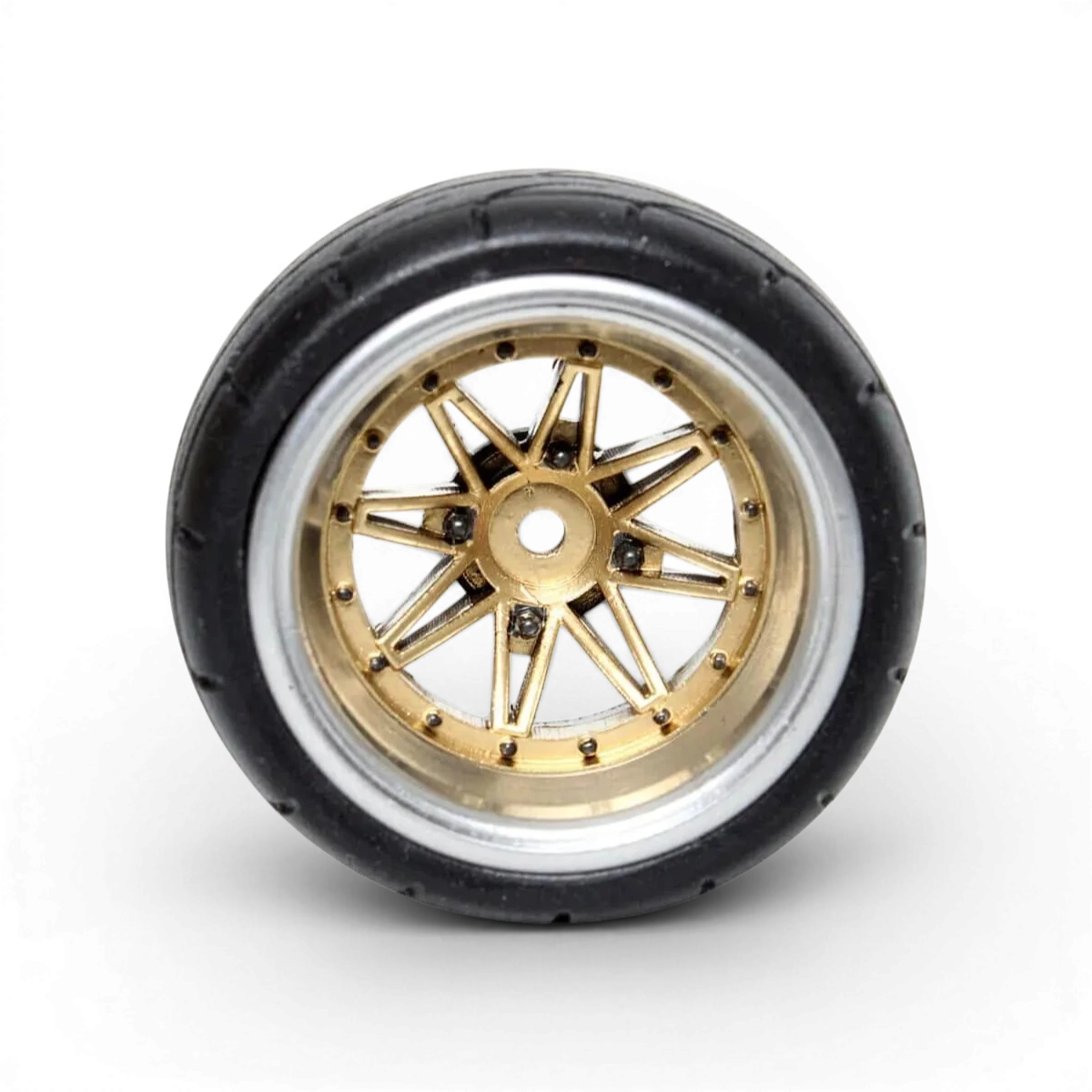 Volant V4 pour Futaba et Sanwa, électronique de radiocommande, par Src Sideways RC, visible en image.