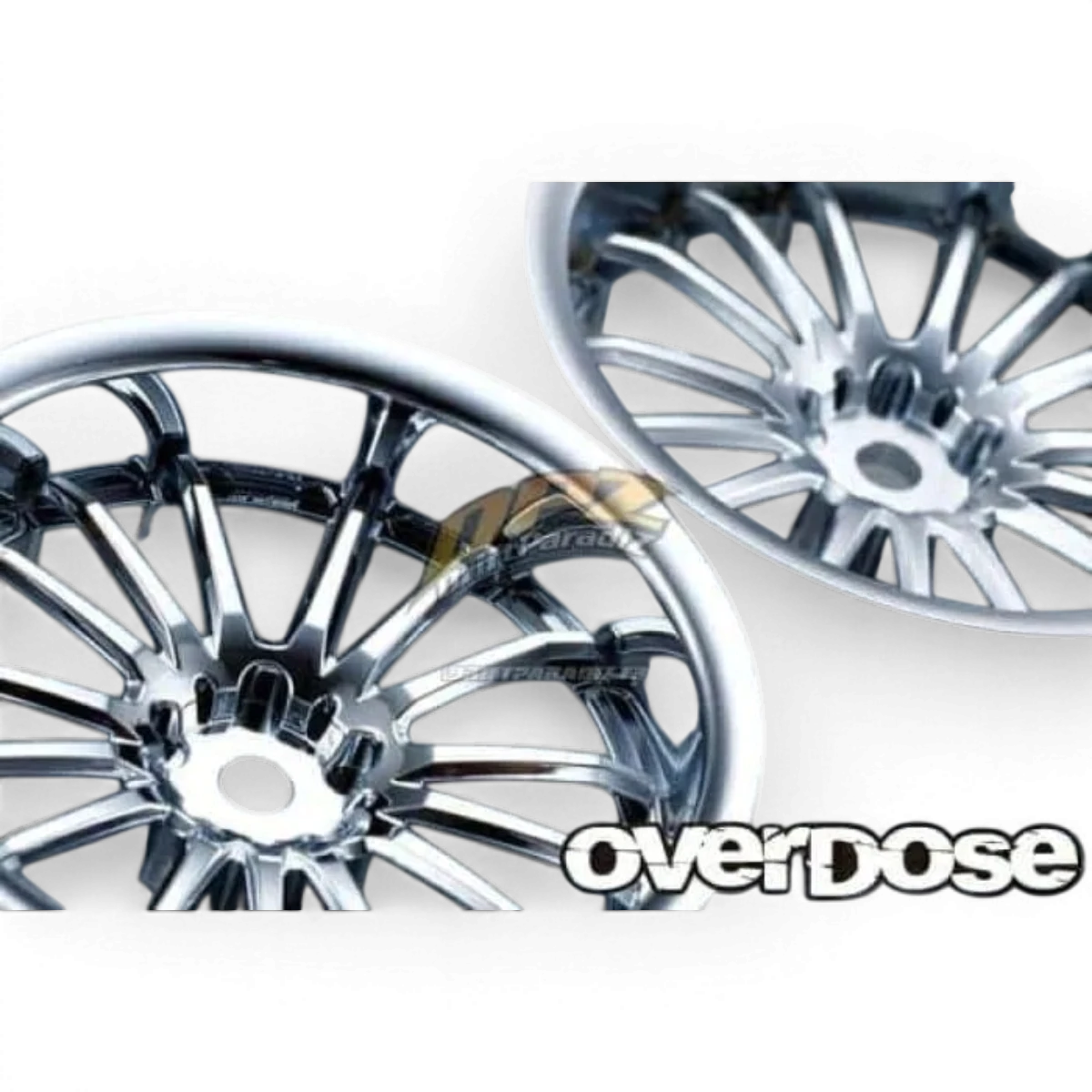 Roues Overdose WORK XSA 05C OFF+5, design robuste et moderne, visibles en détail sur la roue en image.